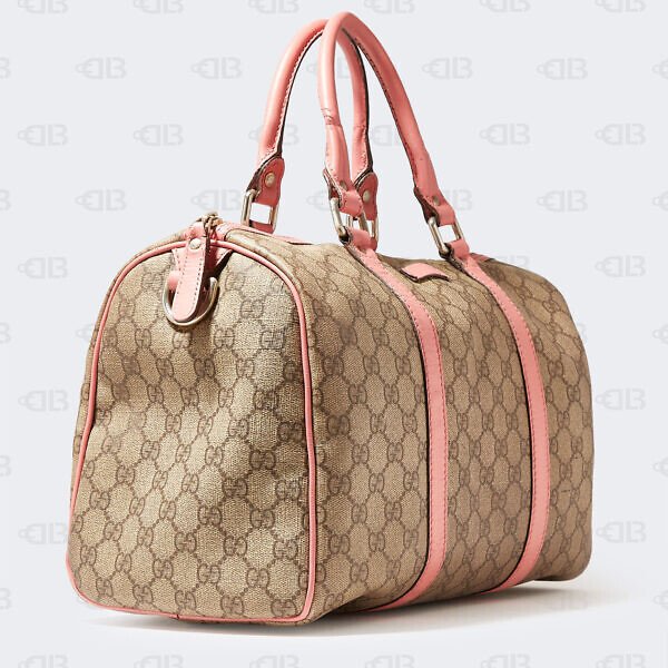 Gucci  Plus Monogram Small Joy Boston Pink