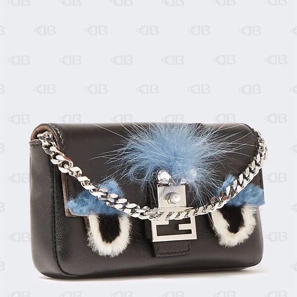 Fendi Black Micro Monster Baguette Multiple colors