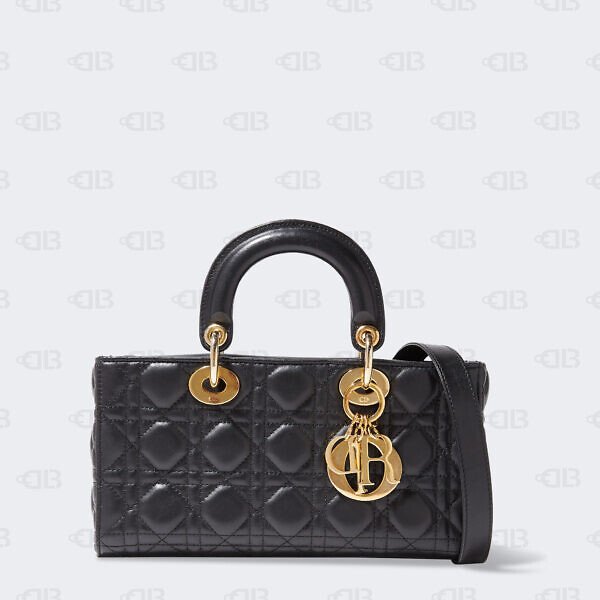 Christian Dior Black Lady D-Joy Small Bag