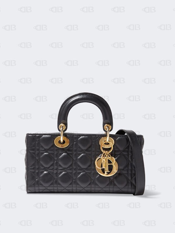 Christian Dior Black Lady D-Joy Small Bag