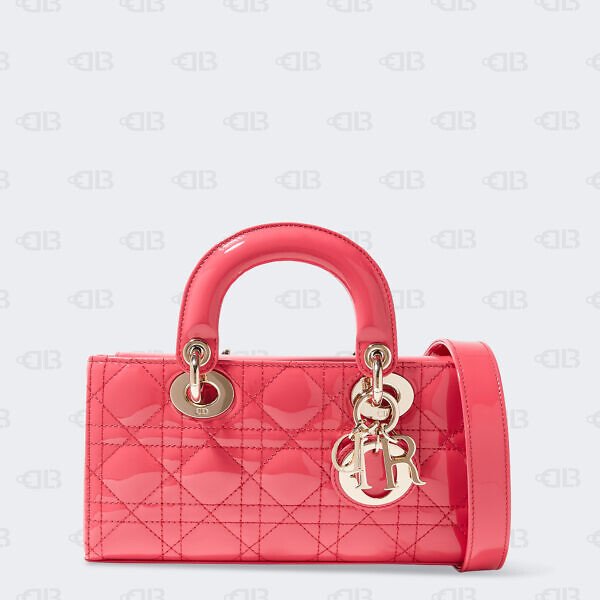 Dior Medium Lady D-Joy Bag Pink Lambskin Cannage