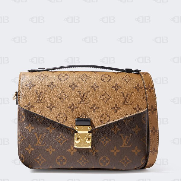 Louis Vuitton Brown Monogram Reverse Pochette Metis