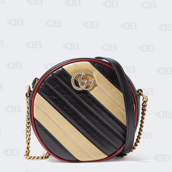 Gucci Multicolor Matelassé Leather Mini Torchon