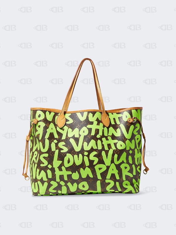 Louis Vuitton Monogram Graffiti Neverfull GM Green