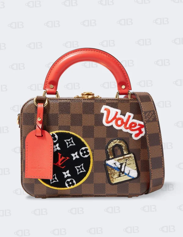 Louis Vuitton Damier Ebene Canvas LV Stories Box Bag