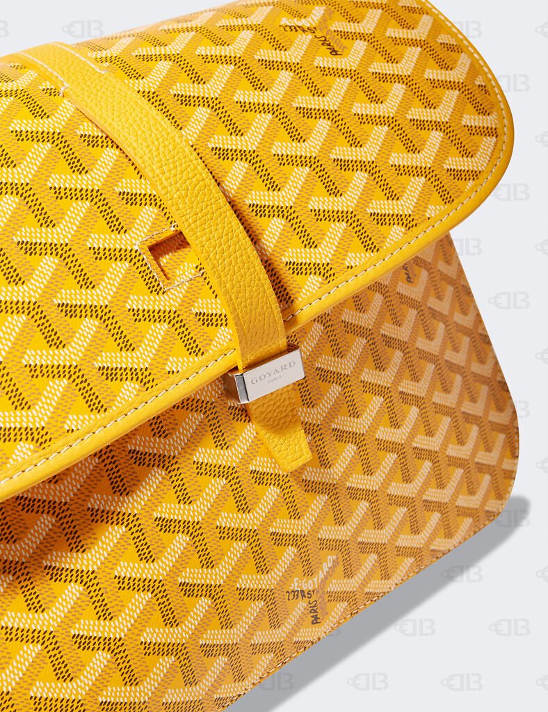 Goyard clutch yellow best sale