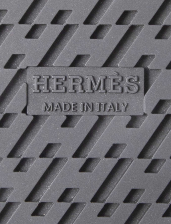 Hermes Calfskin Brown Edith Sandals Size 38