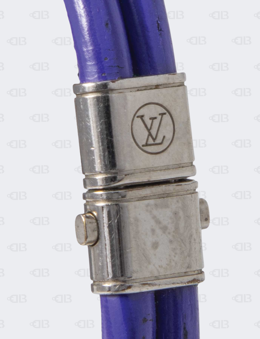 Louis Vuitton Keep It Twice Lock Purple Bracelet