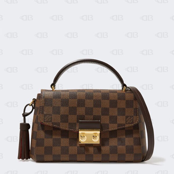 Louis Vuitton Damier Ebene Canvas Croisette Bag