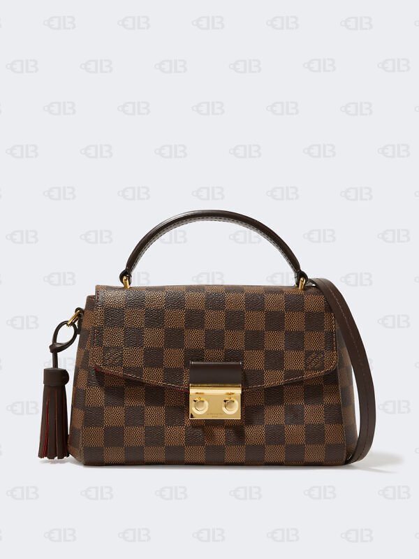 Louis Vuitton Damier Ebene Canvas Croisette Bag