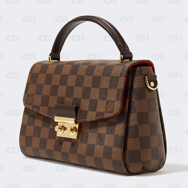 Louis Vuitton Damier Ebene Canvas Croisette Bag