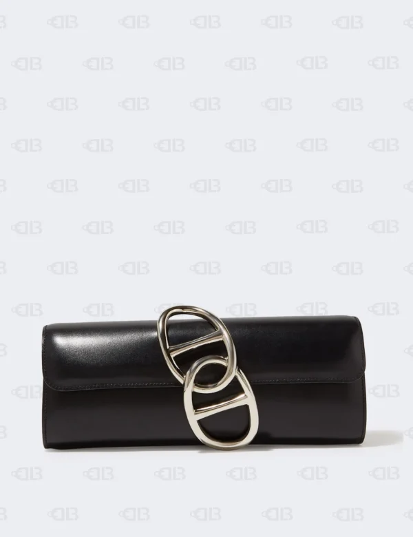Hermès Evergrain Egee Clutch Black