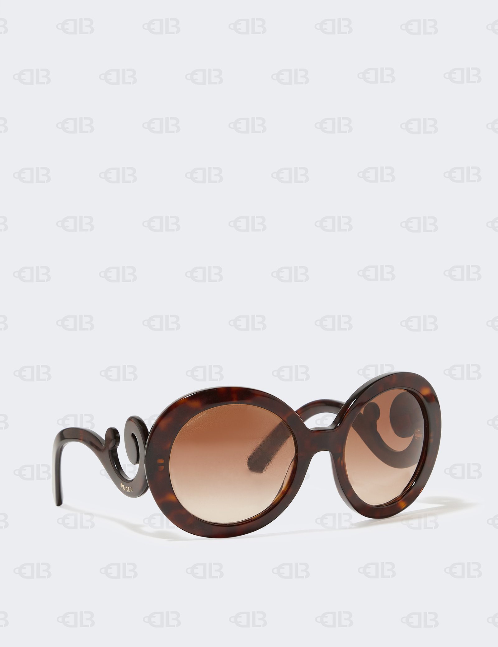 PRADA Baroque Sunglasses Tortoise