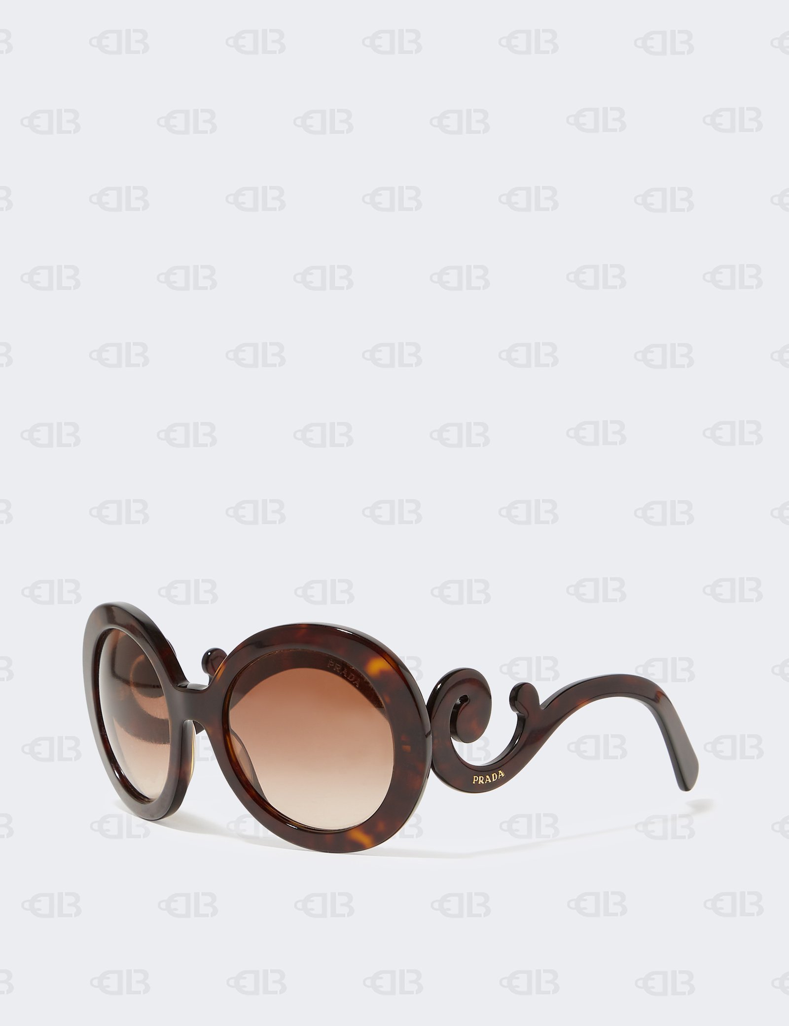 PRADA Baroque Sunglasses Tortoise