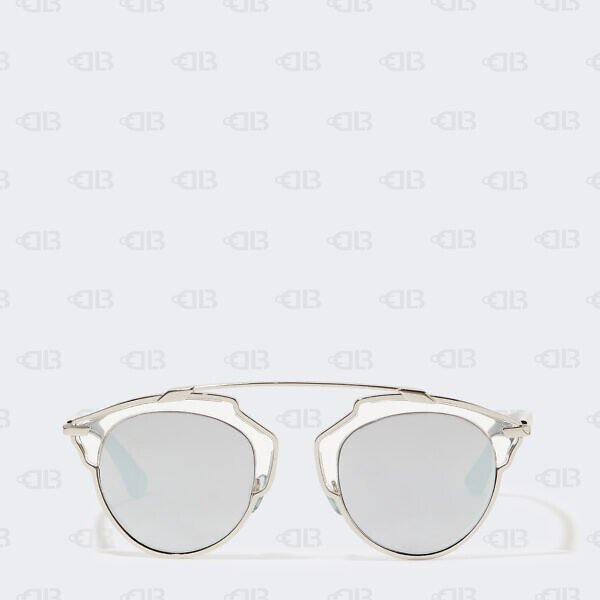 Dior Silver  So Real Round Sunglasses