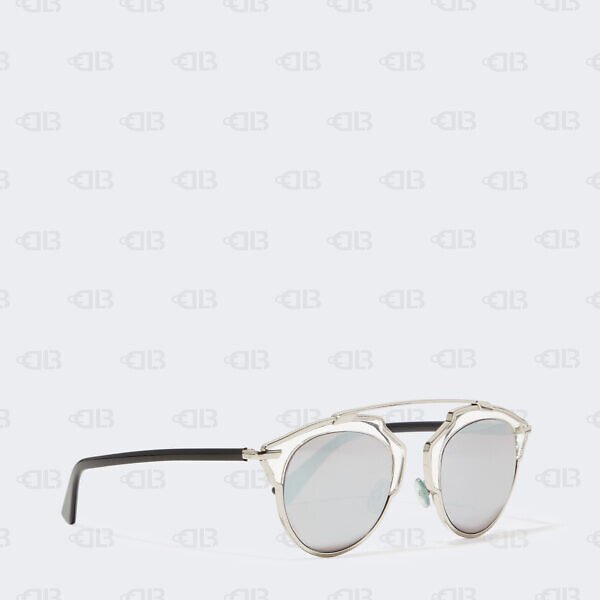 Dior Silver  So Real Round Sunglasses