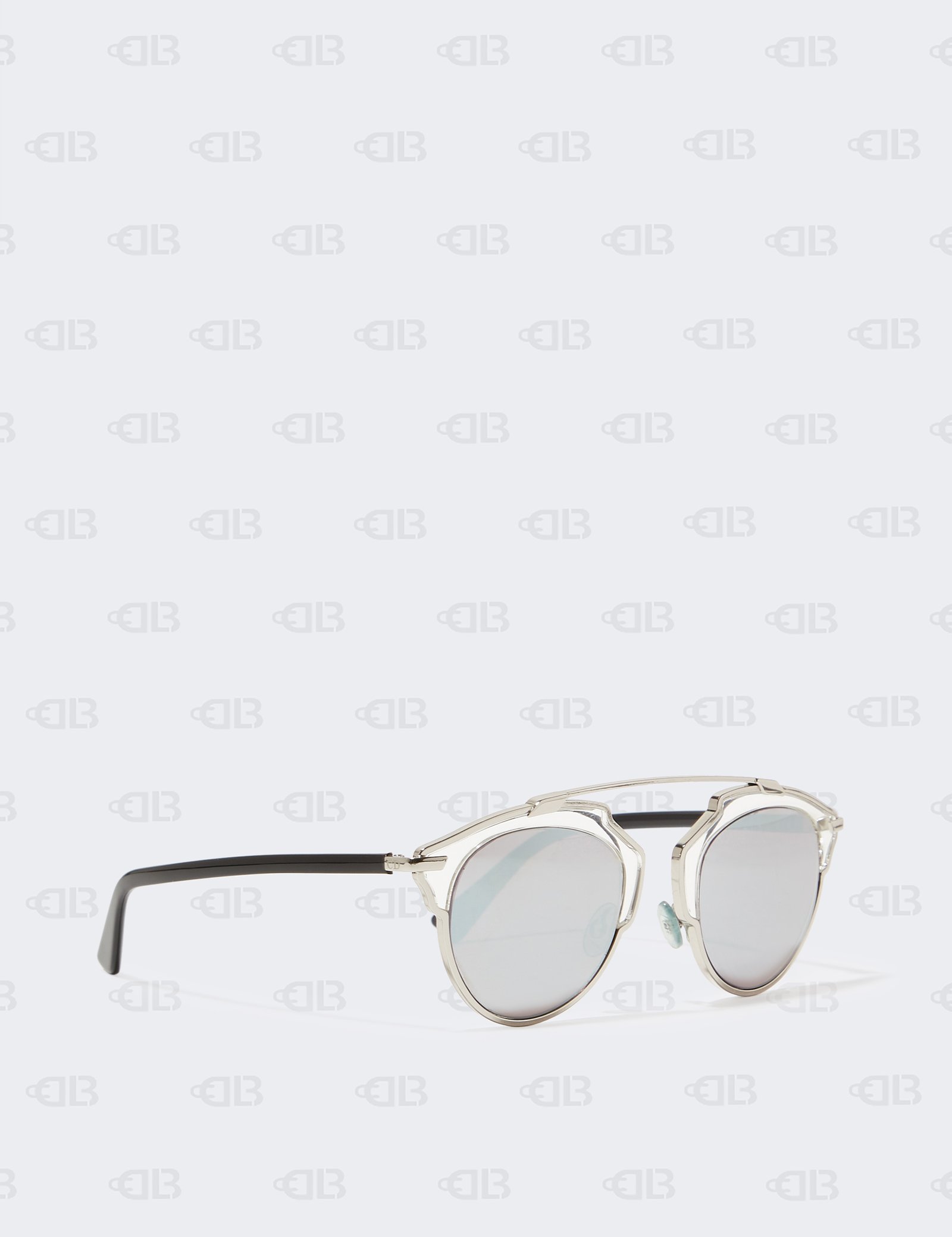 Dior Silver  So Real Round Sunglasses