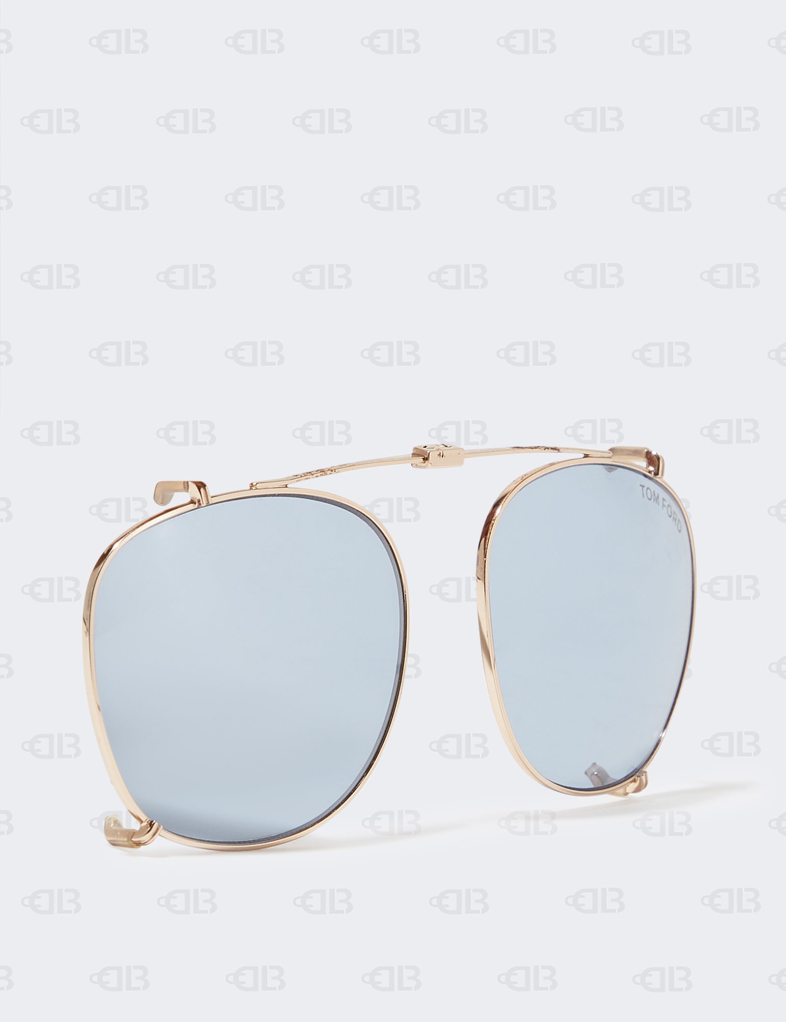 TomFord Round Frame Tinted Sunglasses