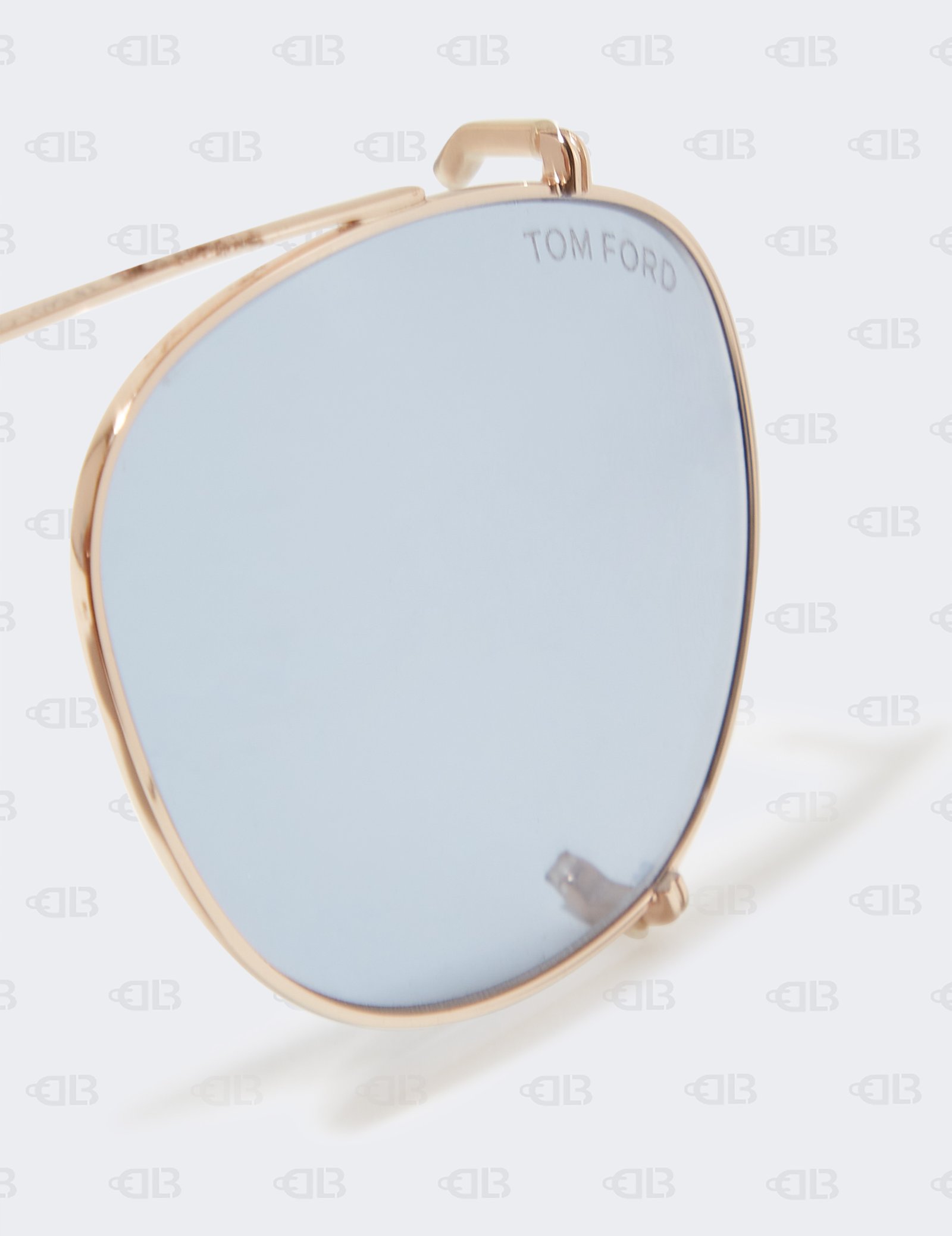 TomFord Round Frame Tinted Sunglasses