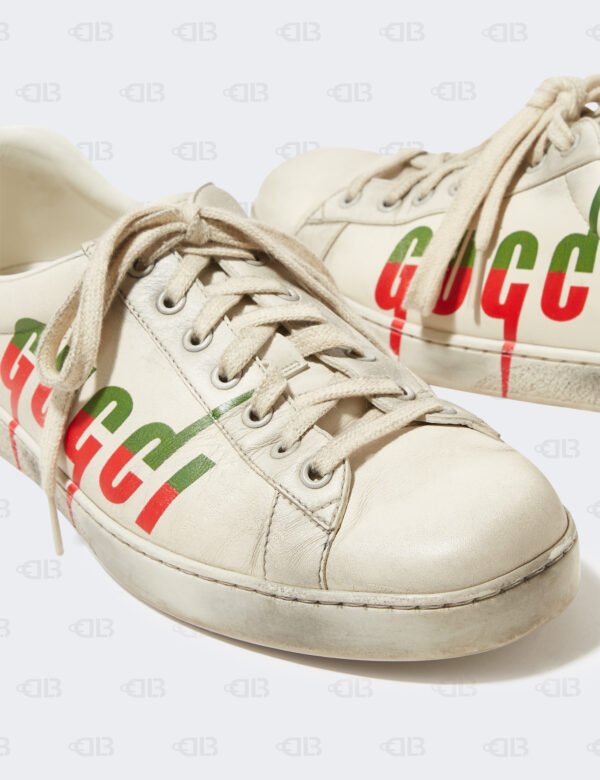 Gucci off white shoes best sale