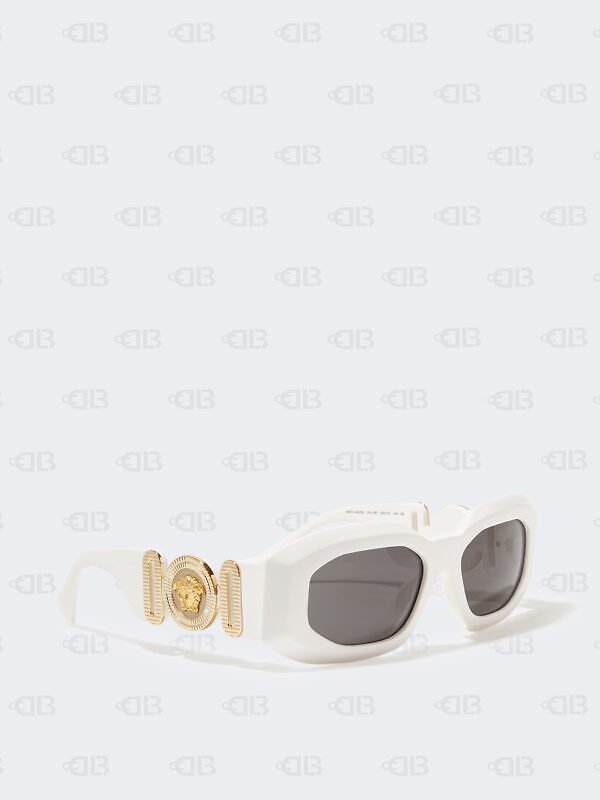 VERSACE Oval Sunglasses in Acetate