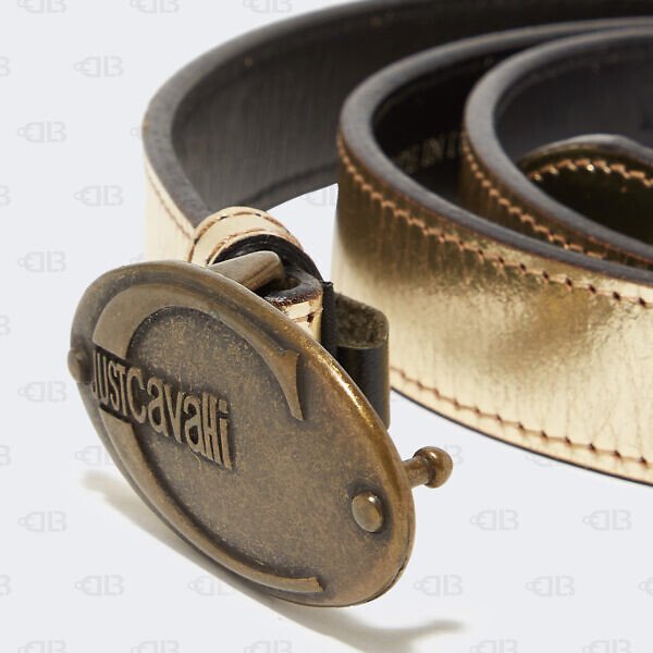 Just Cavalli Gold Belt