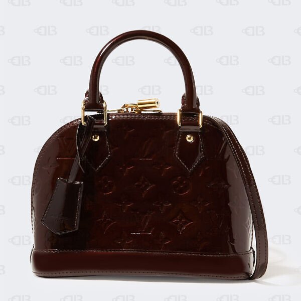 Louis Vuitton Amarante Monogram Vernis Alma BB Bag