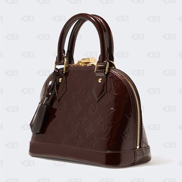 Louis Vuitton Amarante Monogram Vernis Alma BB Bag