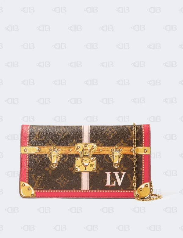 LOUIS VUITTON Monogram Summer Trunks Pochette Weekend