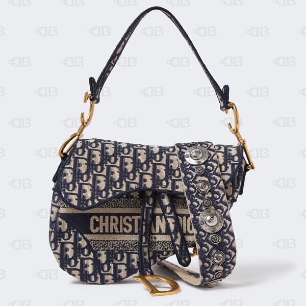 Christian Dior Oblique Medium Saddle Bag