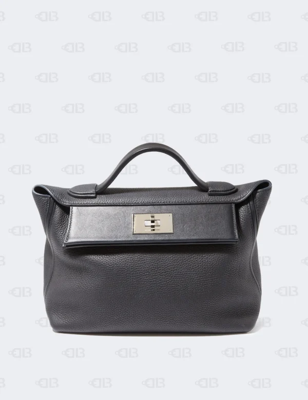 Hermes 24/24 Noir Taurillon Maurice and Swift Leather