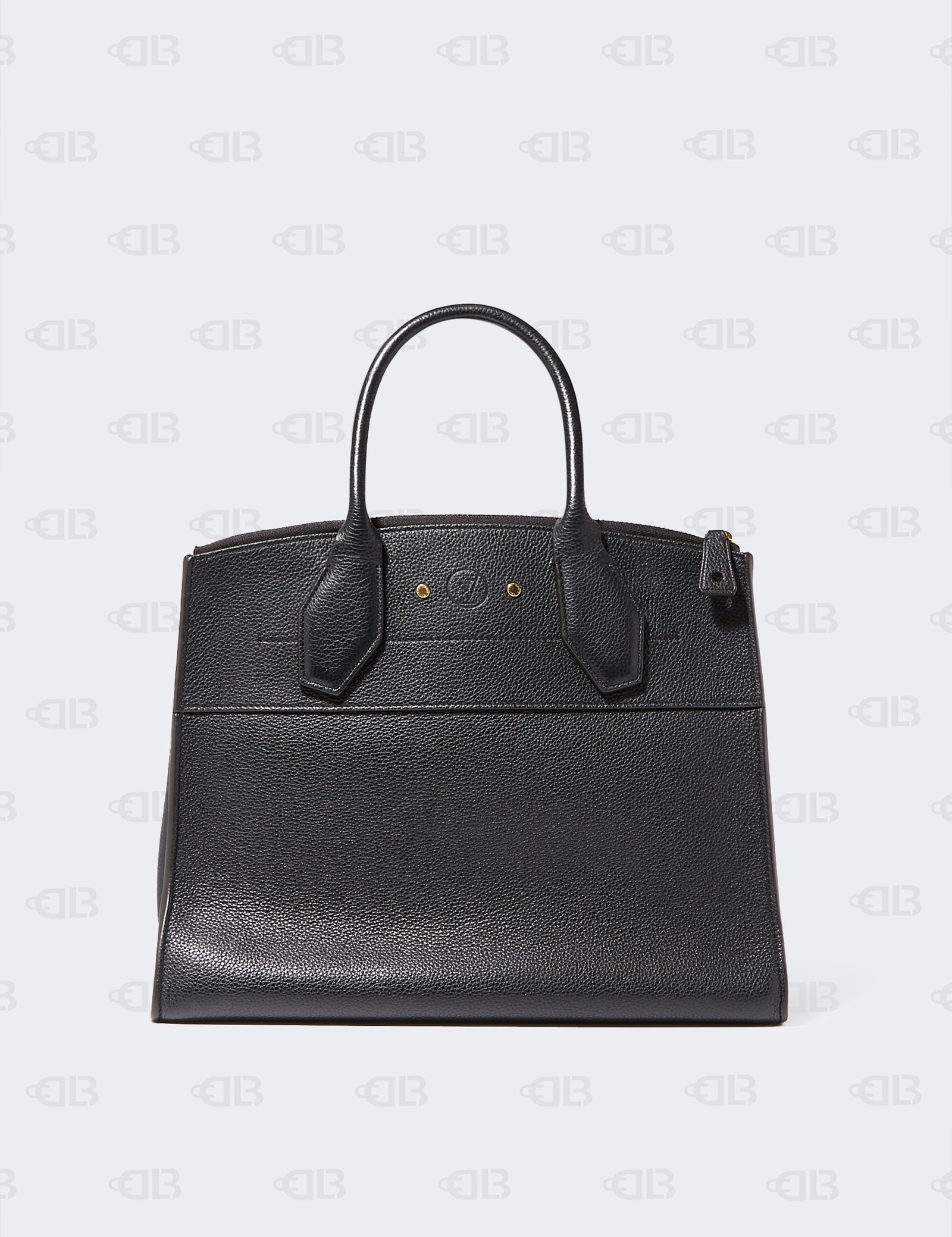 Louis Vuitton City Steamer PM Calfskin Leather Black Shoulder HandBag