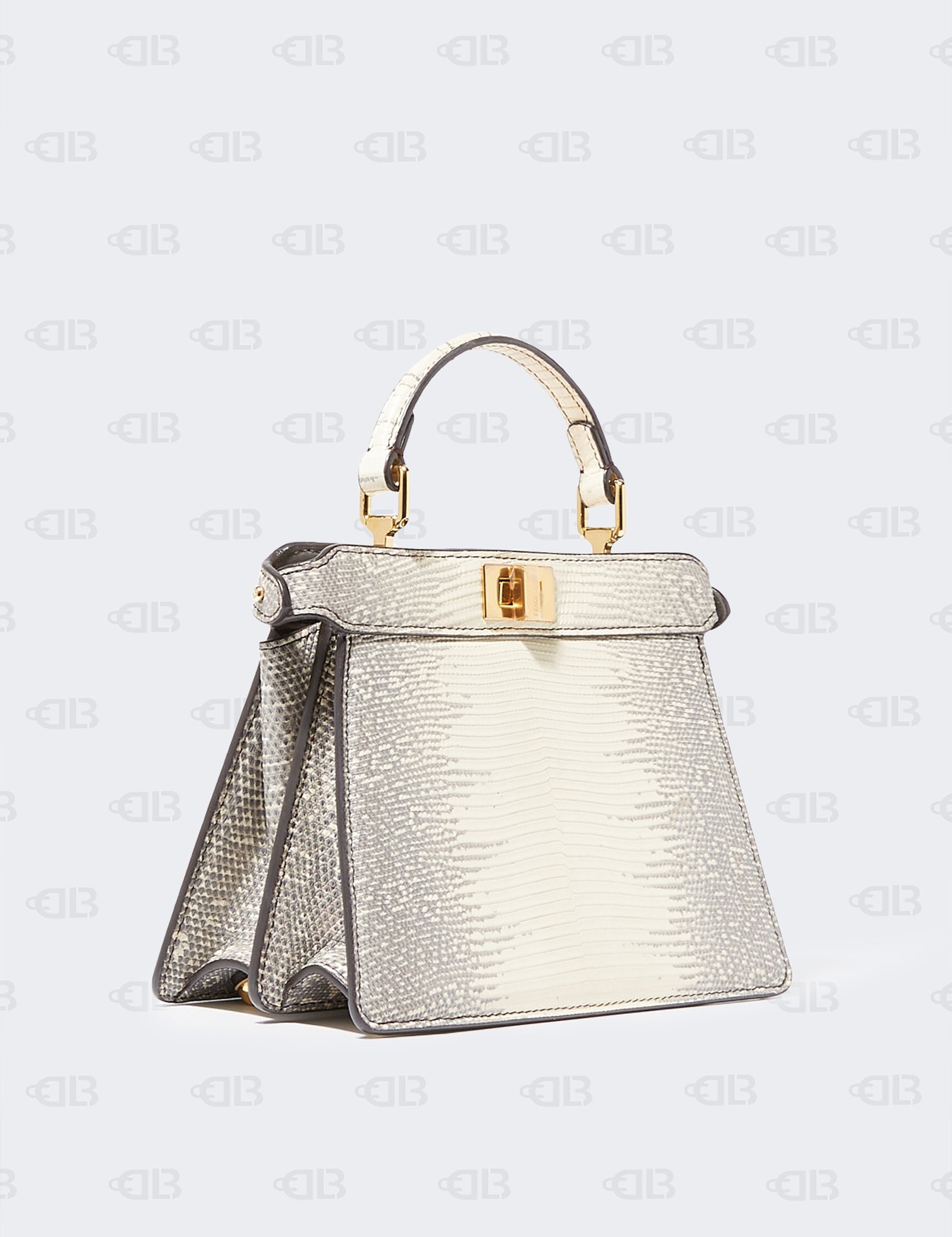 Fendi Peekaboo I See You Petite Lizard