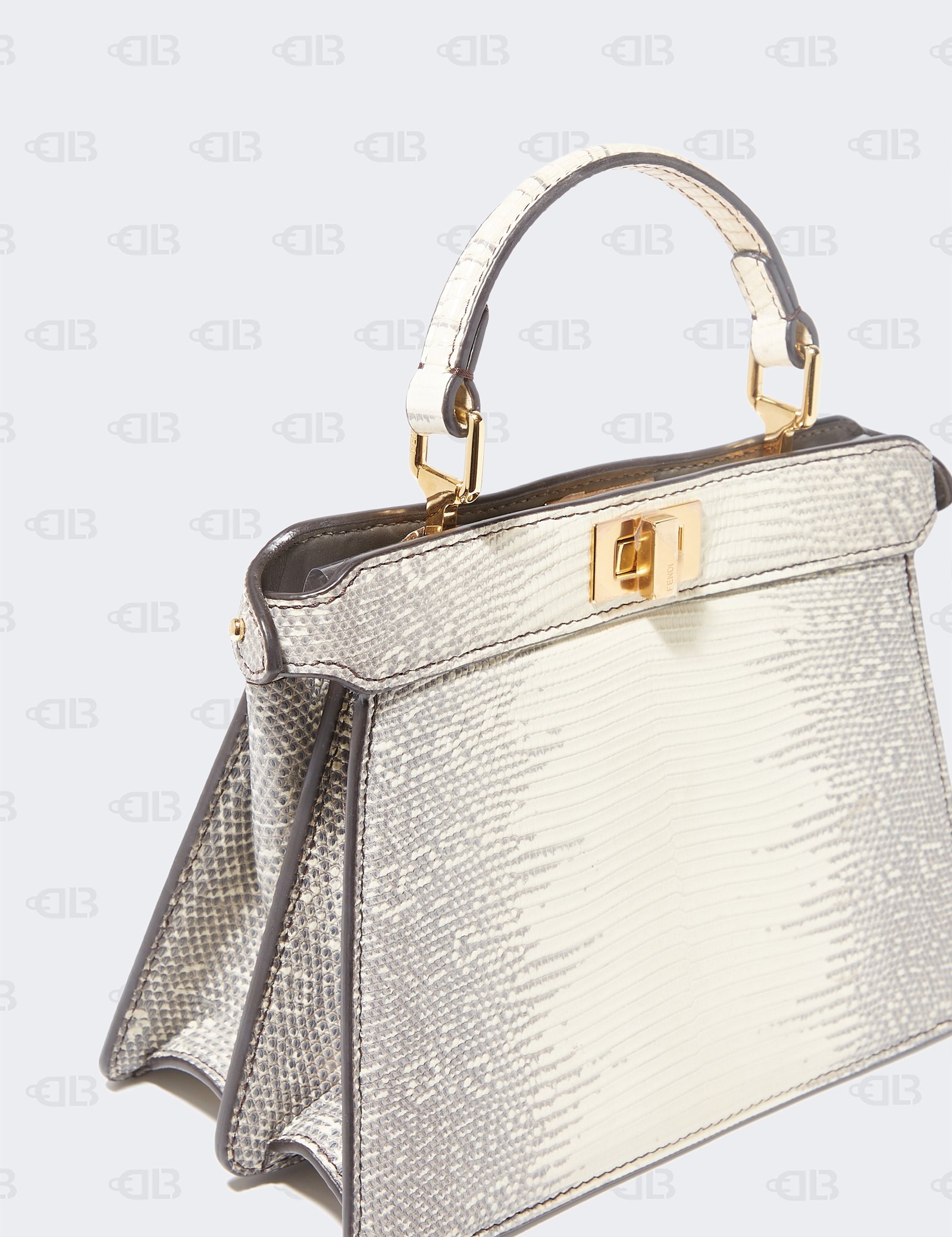 Fendi Peekaboo I See You Petite Lizard