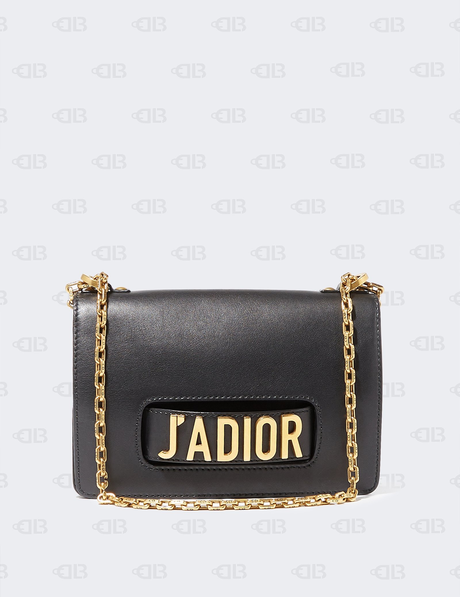Dior Black Leather J'adior Chain Shoulder Bag