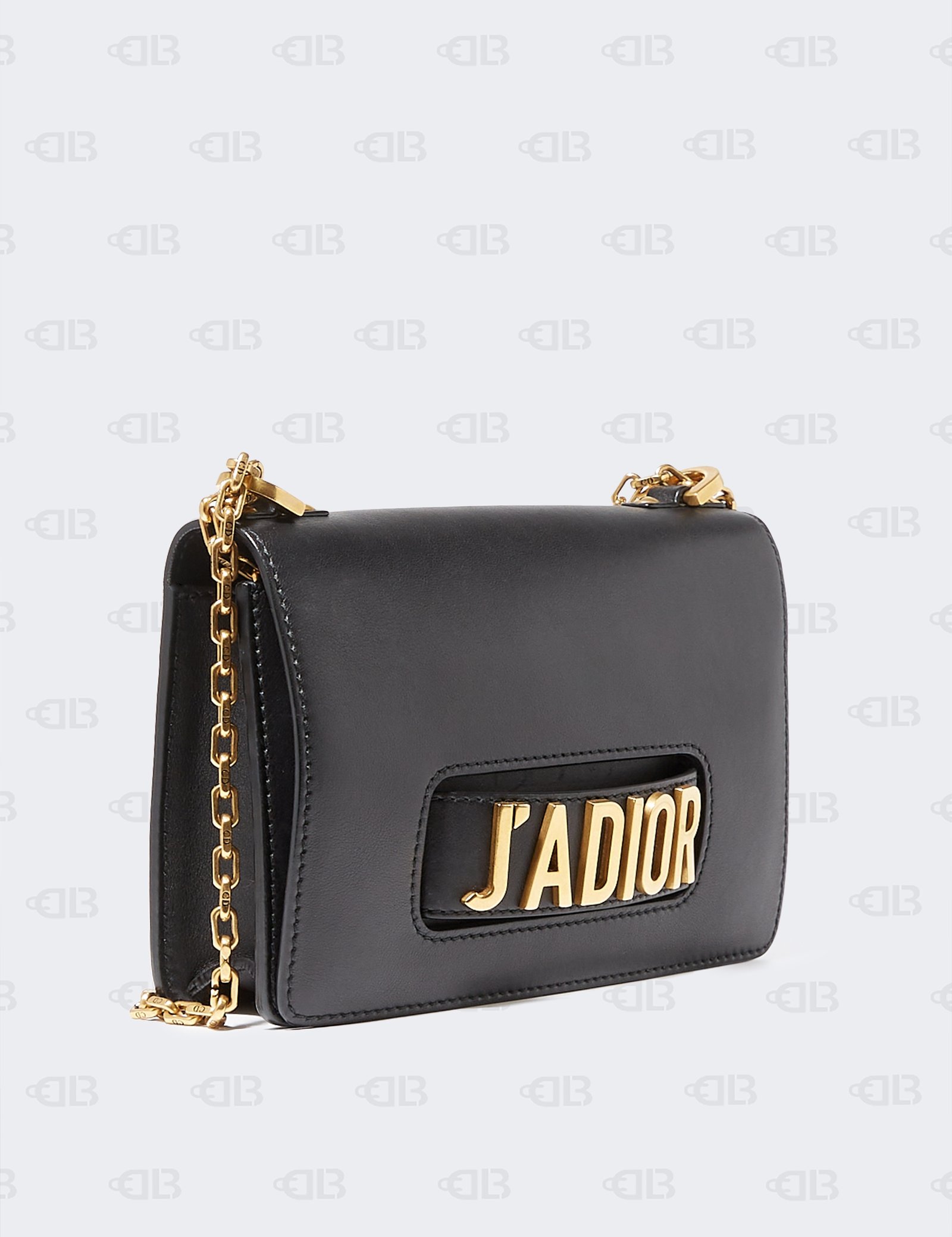 Dior Black Leather J'adior Chain Shoulder Bag