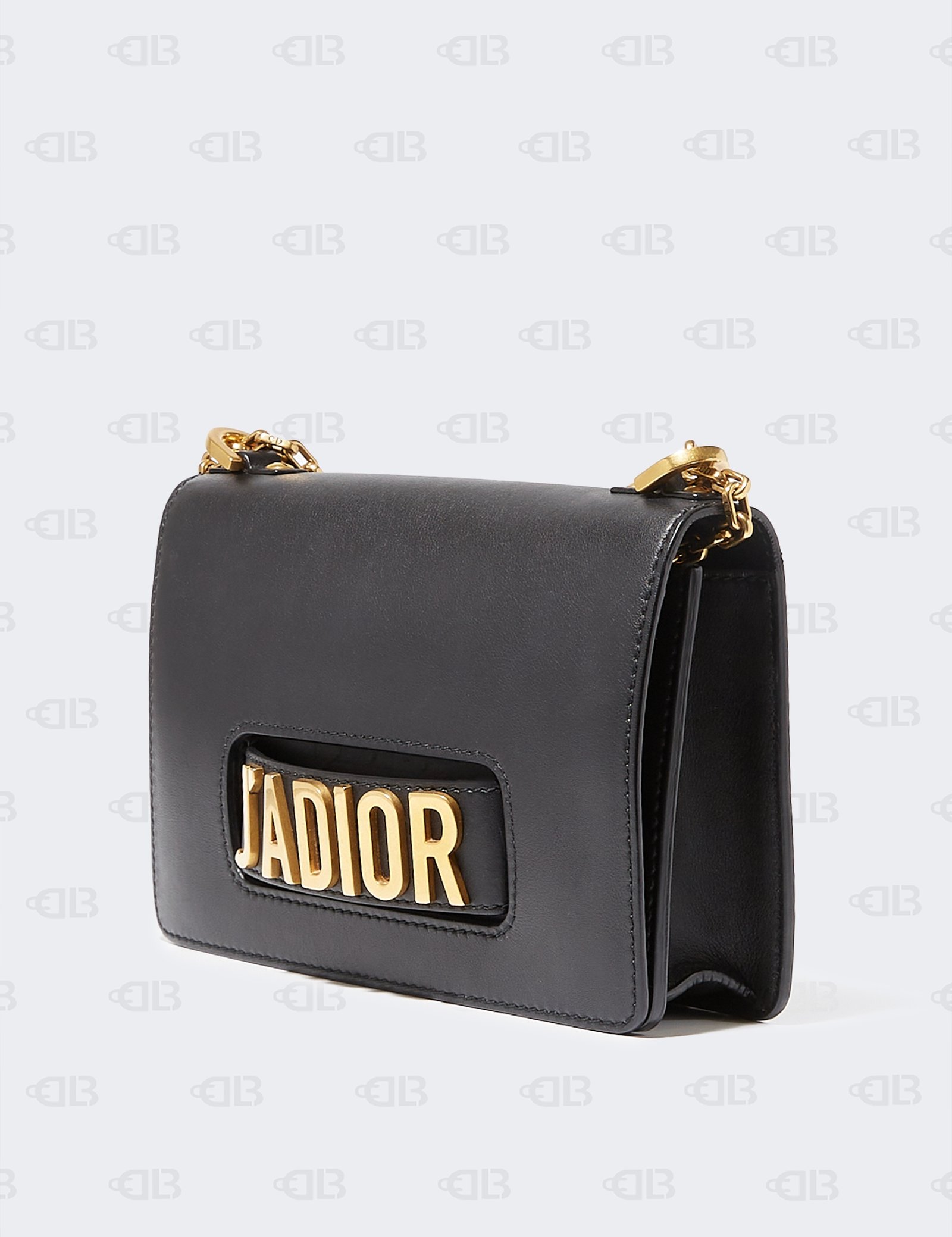 Dior Black Leather J'adior Chain Shoulder Bag