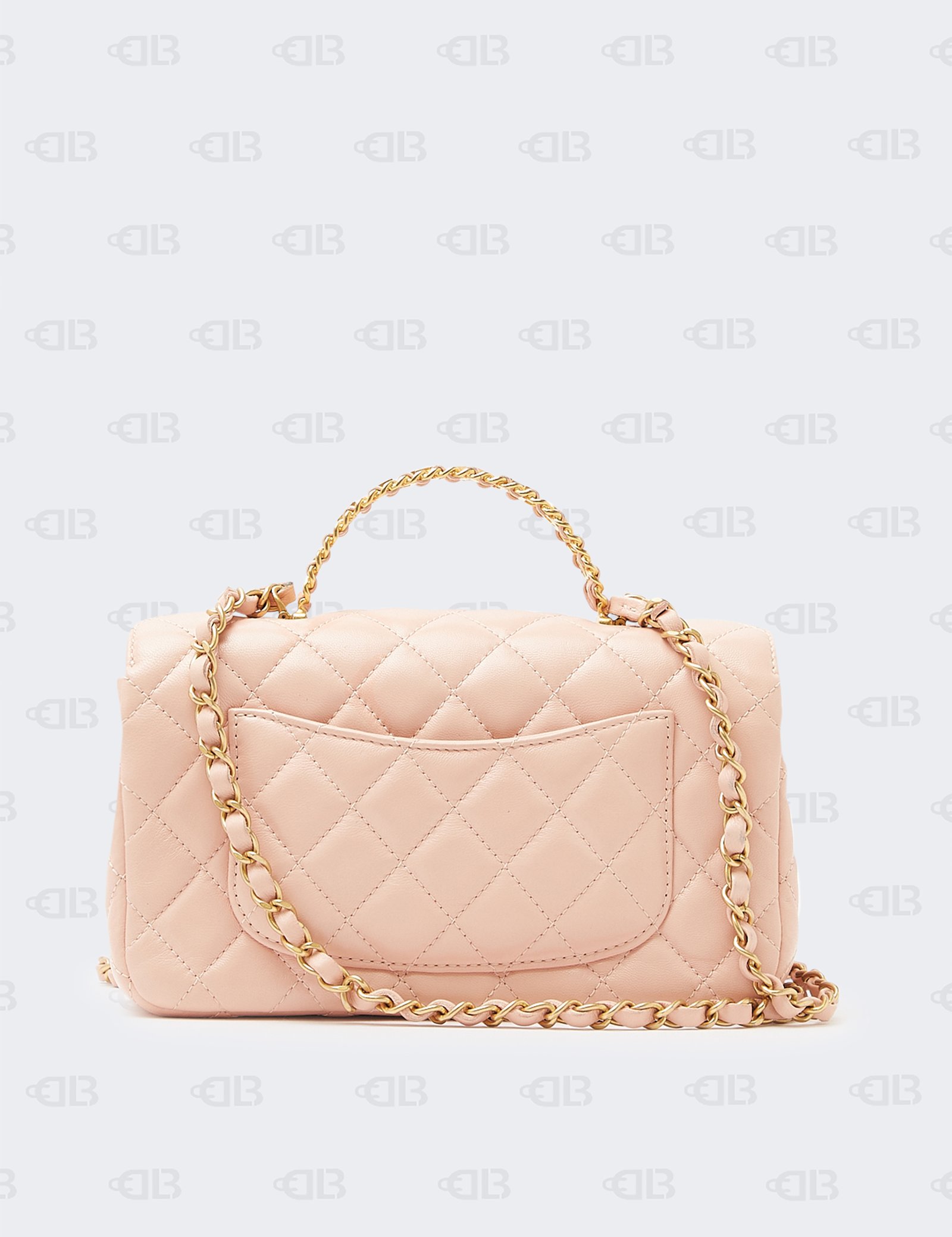 Chanel Lambskin Quilted Mini Strass On Top Flap Light