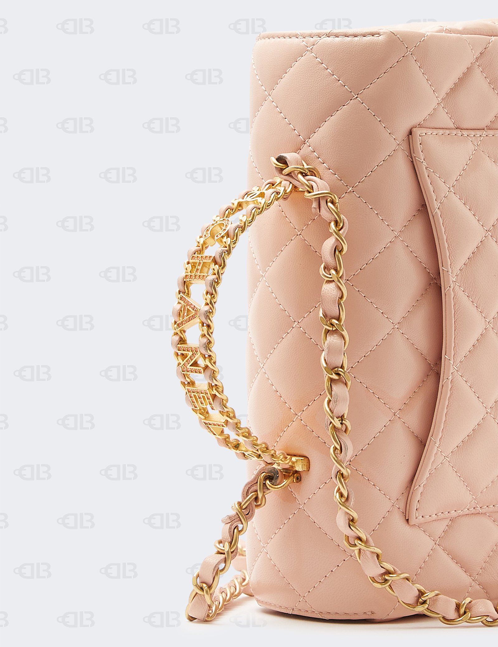 Chanel Lambskin Quilted Mini Strass On Top Flap Light