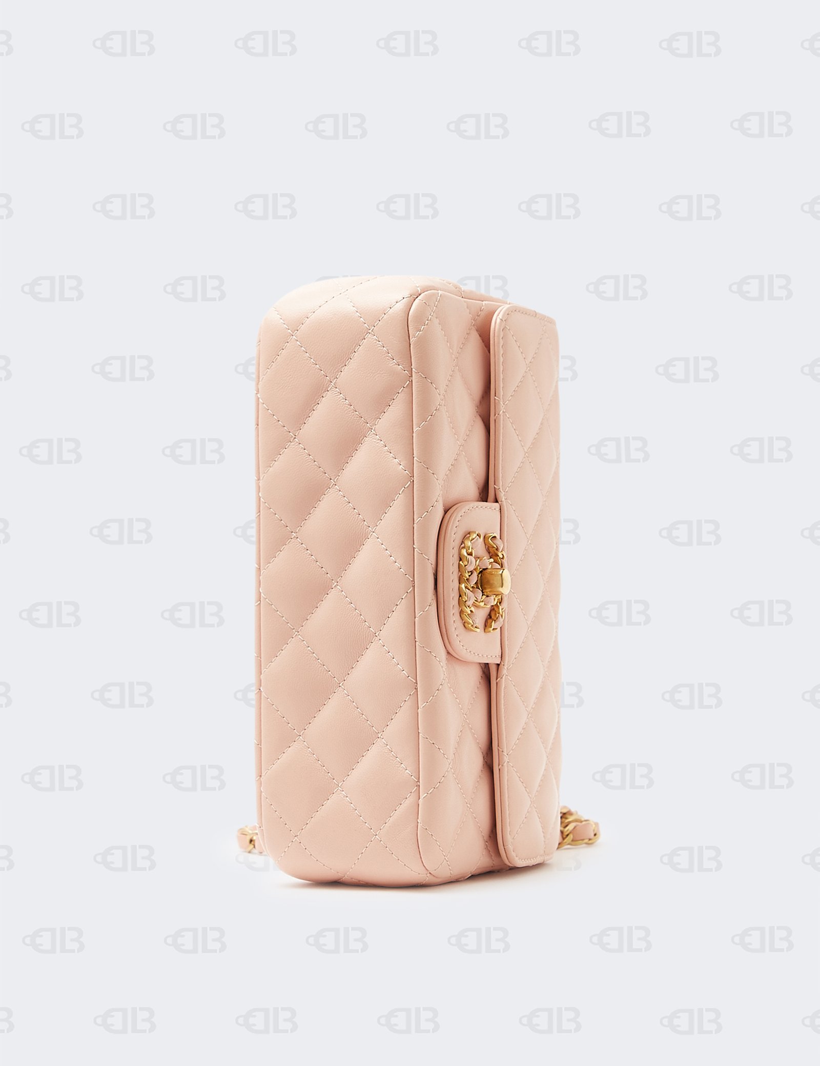 Chanel Lambskin Quilted Mini Strass On Top Flap Light