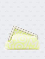 Fendi Whiter Fendi First Midi Clutch