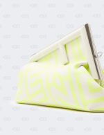 Fendi Whiter Fendi First Midi Clutch