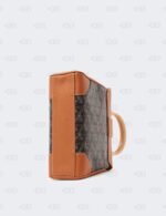 Goyard Brown Goyardine Coated Canvas and Leather Mini Saigon Top Handle Bag