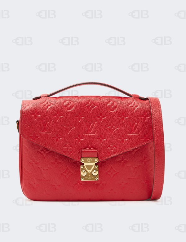 Louis Vuitton Red Monogram Empriente Pochette Metis
