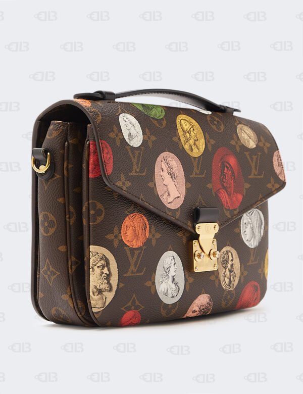 Louis Vuitton Fornasetti Monogram Canvas Cameo Metis Pochette Bag