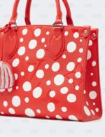 Louis Vuitton Monogram Empriente Yayoi Kusama On The Go PM Shoulder Bag