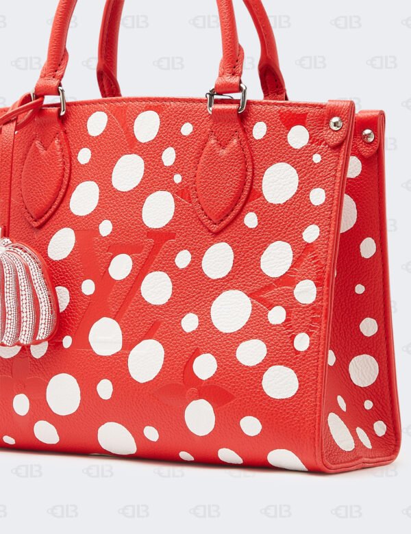 Louis Vuitton Monogram Empriente Yayoi Kusama On The Go PM Shoulder Bag