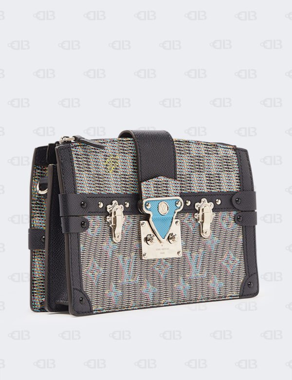 Louis Vuitton Pop Petite Malle Blue Monogram Pop Canvas