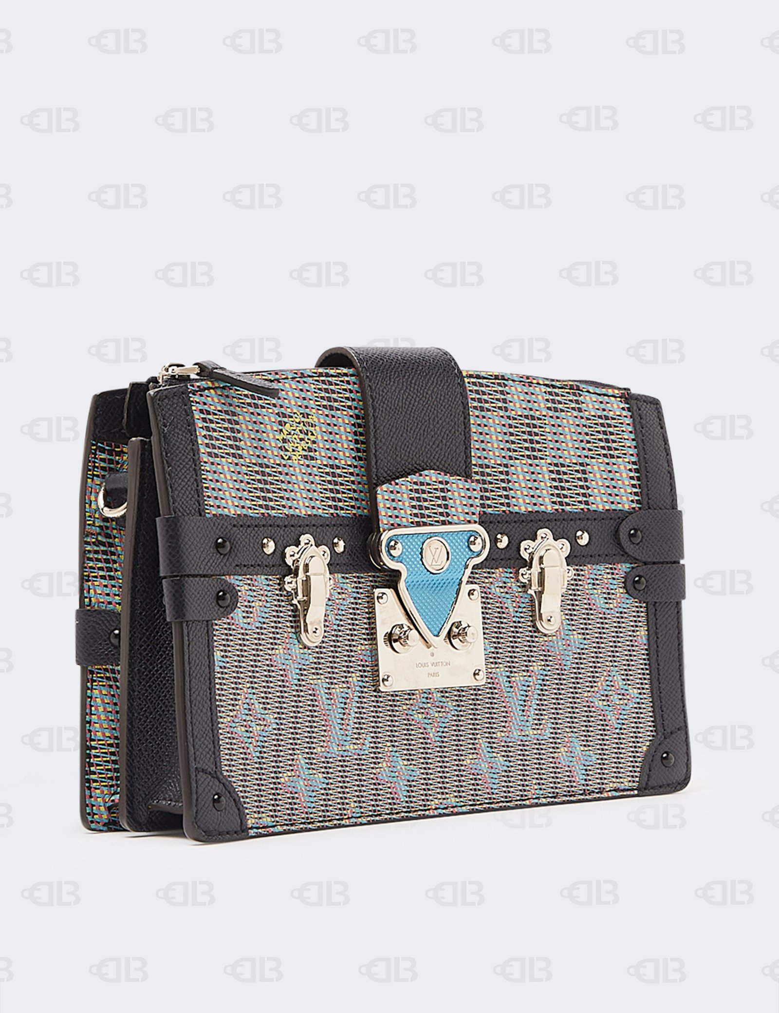 Louis Vuitton Pop Petite Malle Blue Monogram Pop Canvas