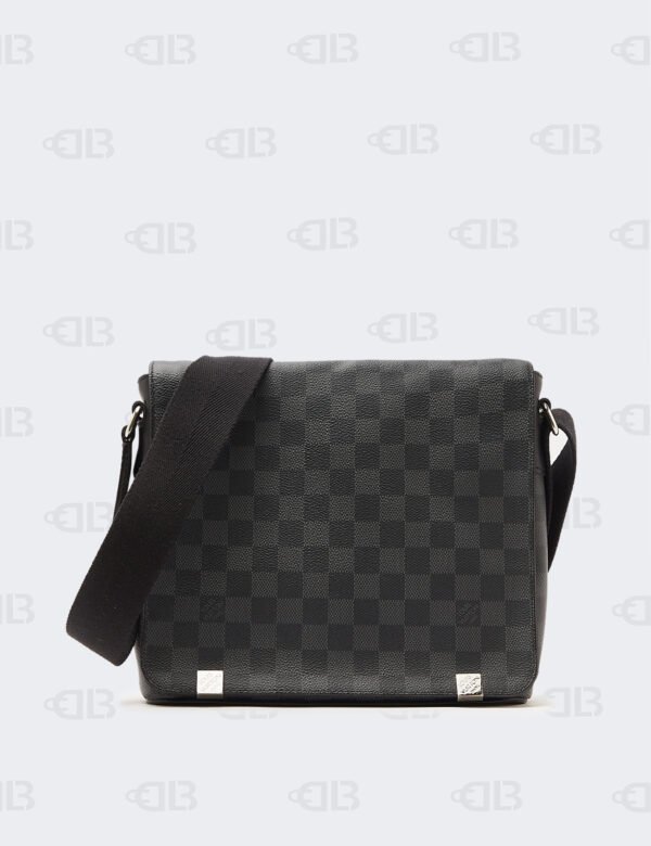 Louis Vuitton Damier Graphite Canvas District PM Bag